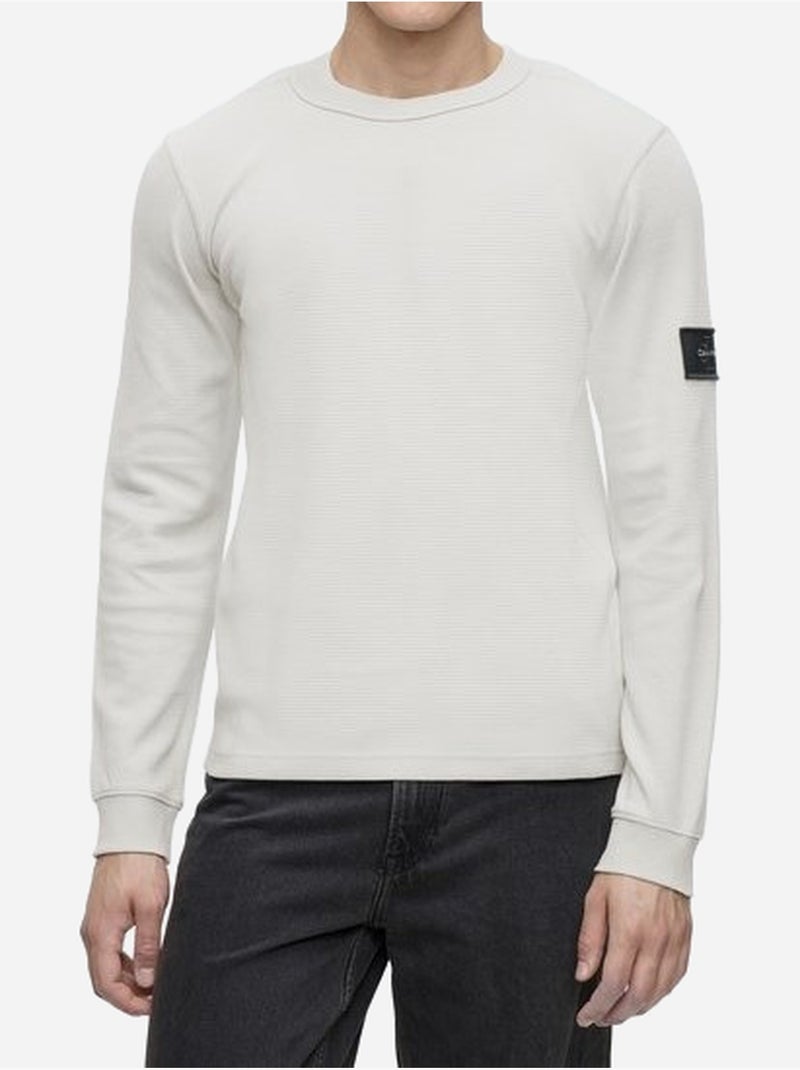 T-shirt met ronde hals - calvin klein Wit - Kiabi