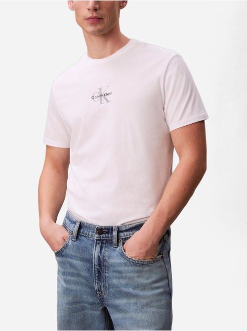 T-shirt met ronde hals - Calvin Klein - Kiabi