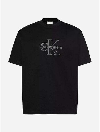 T-shirt met ronde hals - calvin klein