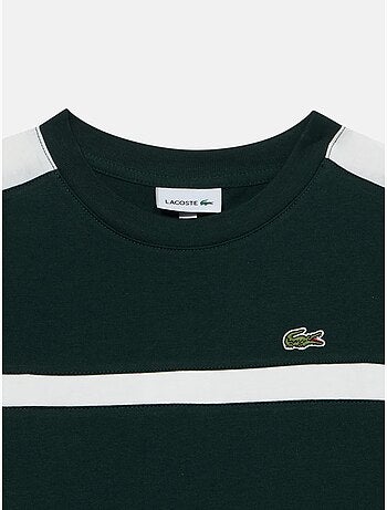 T-shirt met ronde hals - lacoste
