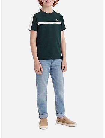 T-shirt met ronde hals - lacoste