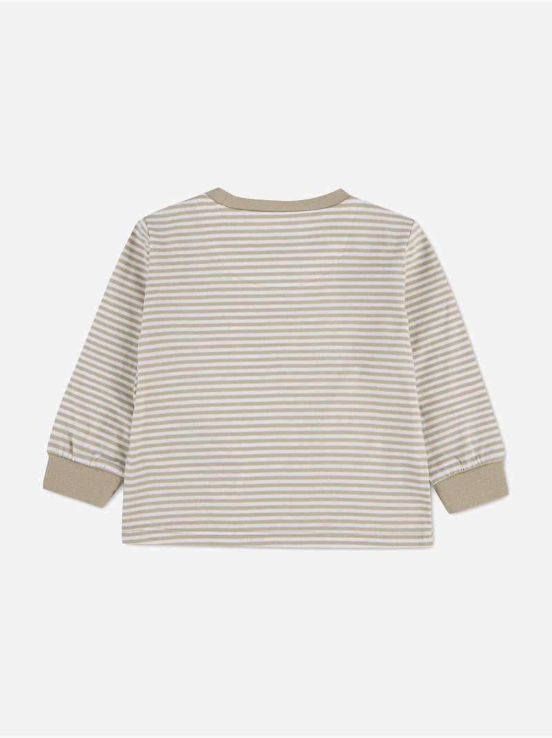 T-shirt met ronde hals - levi's kids Beige/Wit - Kiabi