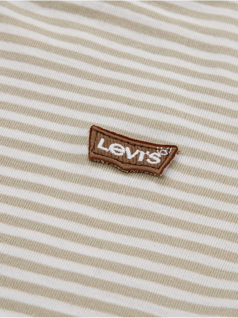 T-shirt met ronde hals - levi's kids Beige/Wit - Kiabi