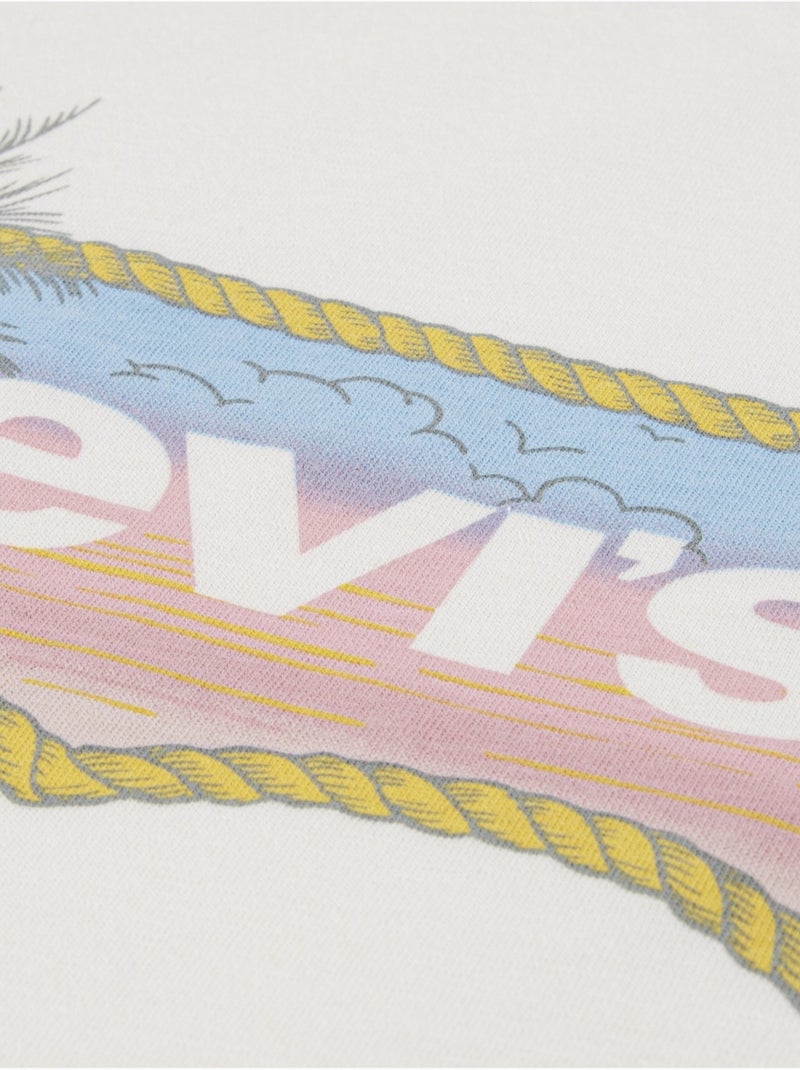T-shirt met ronde hals - Levi's Kids Gebroken wit - Kiabi