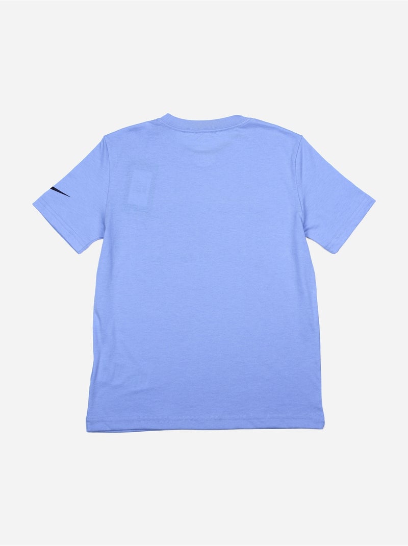 T-shirt met ronde hals - nike Blauw - Kiabi