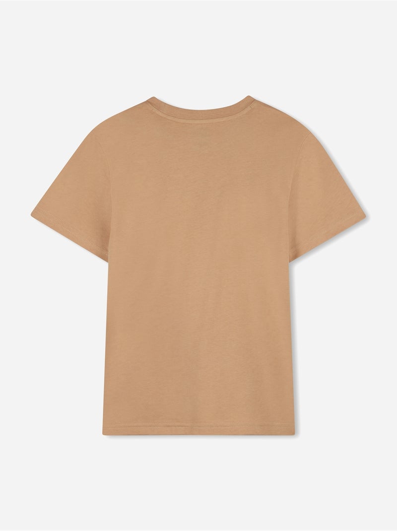 T-shirt met ronde hals - Timberland Lichtbruin - Kiabi