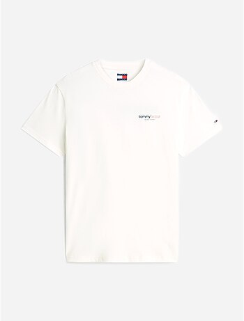 T-shirt met ronde hals - tommy jeans
