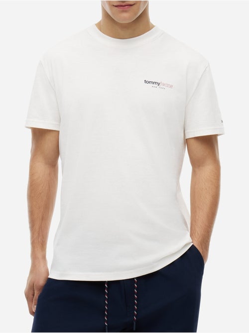 T-shirt met ronde hals - tommy jeans - Kiabi T-shirt met ronde hals - tommy jeans - Kiabi