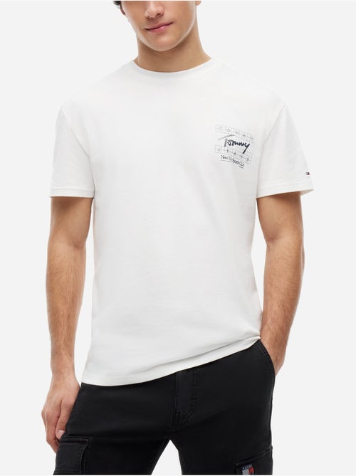 T-shirt met ronde hals - Tommy jeans - Kiabi T-shirt met ronde hals - Tommy jeans - Kiabi