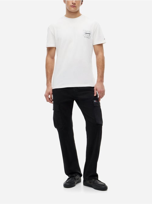 T-shirt met ronde hals - Tommy jeans - Kiabi T-shirt met ronde hals - Tommy jeans - Kiabi