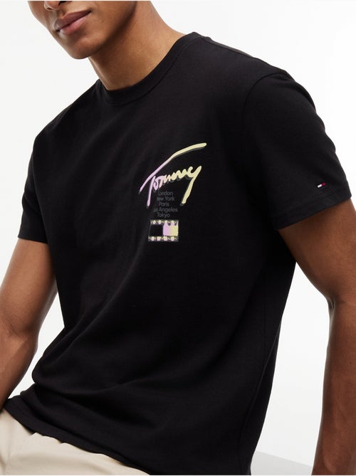 T-shirt met ronde hals - Tommy jeans - Kiabi T-shirt met ronde hals - Tommy jeans - Kiabi