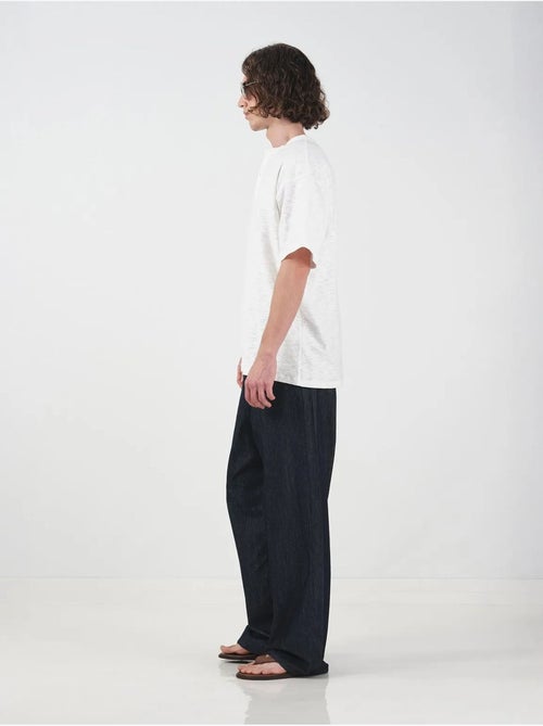 T-shirt met ronde hals en knoopdetails giesto - Kiabi
