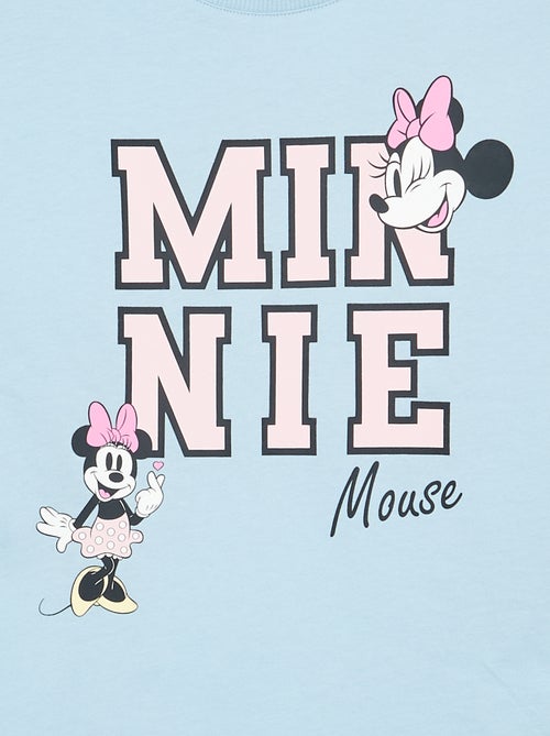 T-shirt met ronde hals en korte mouwen 'Minnie' 'Disney' - Kiabi