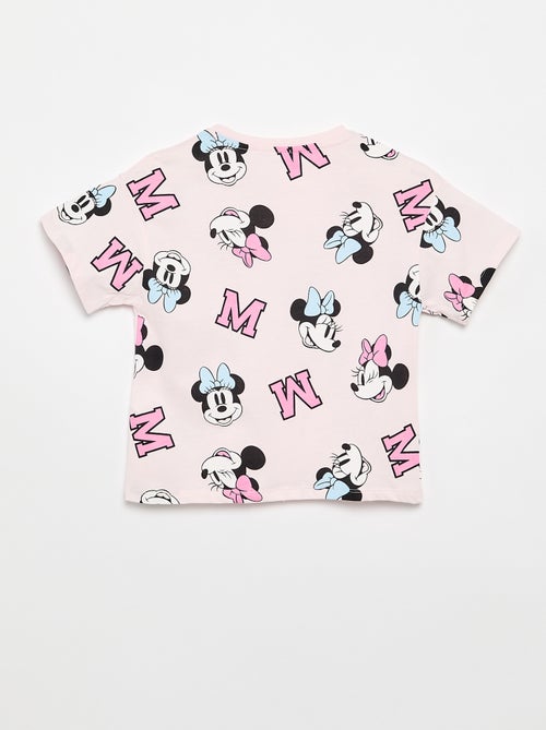 T-shirt met ronde hals en korte mouwen 'Minnie' 'Disney' - Kiabi