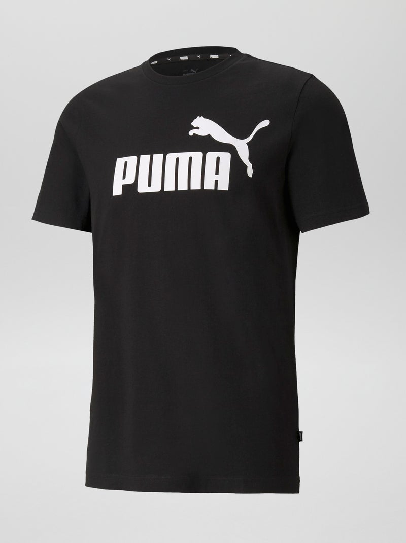 T-shirt met ronde hals 'Puma' ZWART - Kiabi