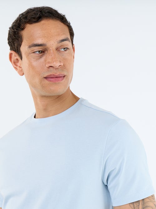 T-shirt met ronde hals van katoen - Tough Cotton™ - Kiabi