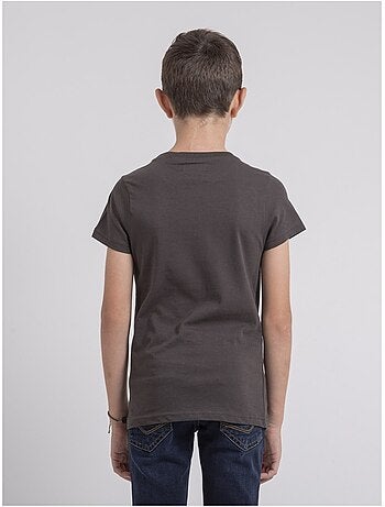 T-shirt met ronde hals van puur katoen - JOUANCY-J