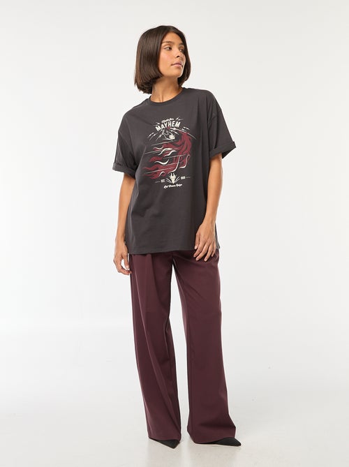 T-shirt met ronde hals 'Villains' 'Disney' - Kiabi