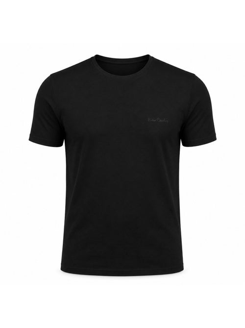 T-shirt met ronde hals voor heren, voorzien van kenmerkend borduurwerk op de borst. - Kiabi T-shirt met ronde hals voor heren, voorzien van kenmerkend borduurwerk op de borst. - Kiabi