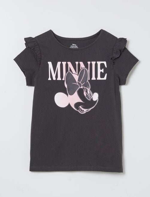 T-shirt met ruchemouwen 'Minnie' - Kiabi