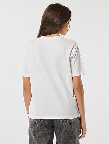 T-shirt met 'Sakura'-print