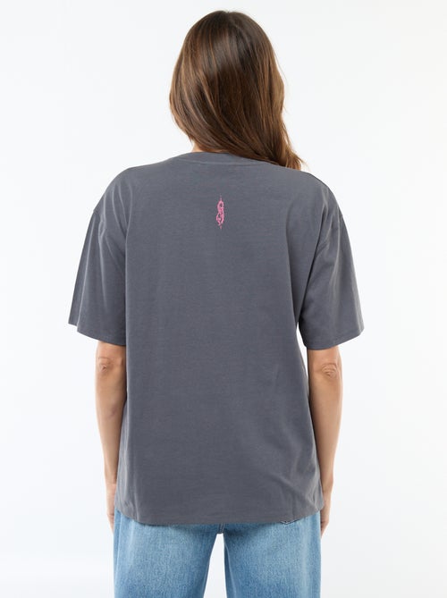 T-shirt met 'Slipknot'-print - Kiabi