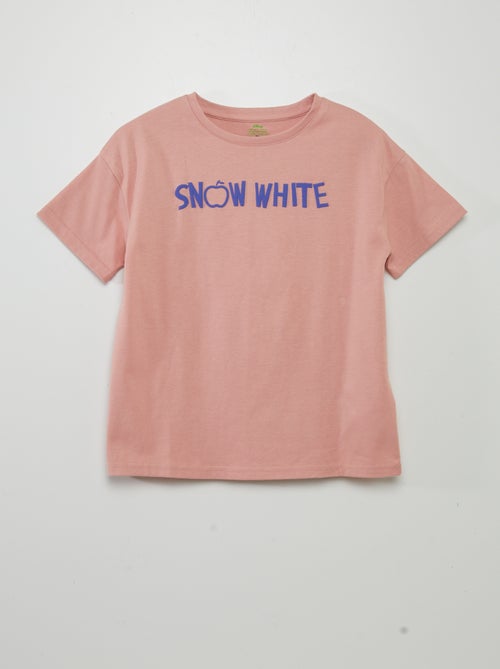 T-shirt met Sneeuwwitje-print - Kiabi