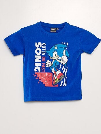 T-shirt met Sonic-print