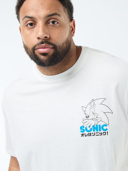 T-shirt met 'Sonic'-print - Kiabi