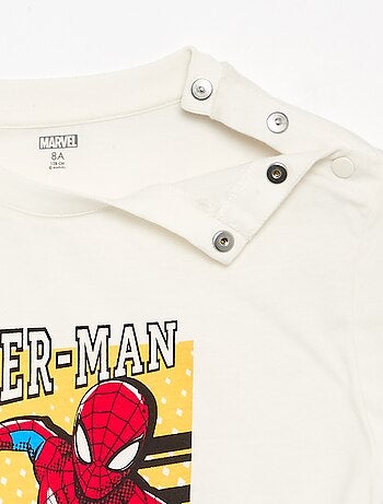 T-shirt met 'Spiderman'-print - gemakkelijk aan te trekken collectie