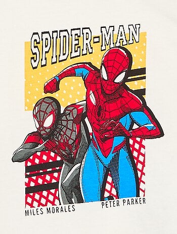 T-shirt met 'Spiderman'-print - gemakkelijk aan te trekken collectie