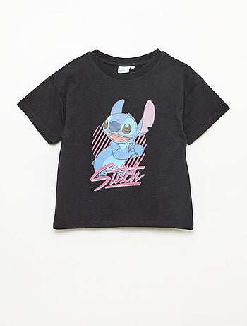 T-shirt met 'Stitch' print