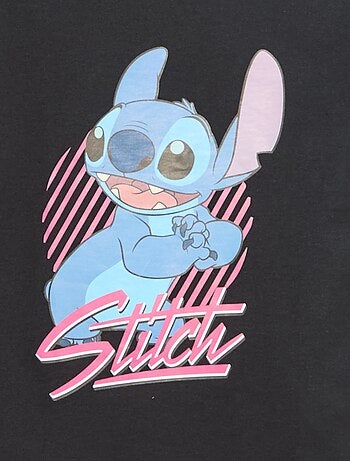 T-shirt met 'Stitch' print