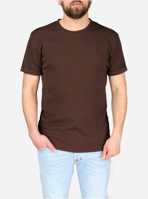 T-shirt met textuur - Frilivin - Kiabi T-shirt met textuur - Frilivin - Kiabi