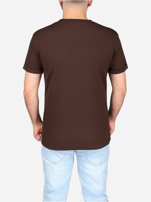 T-shirt met textuur - Frilivin - Kiabi T-shirt met textuur - Frilivin - Kiabi