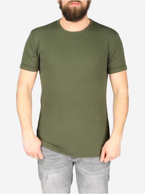 T-shirt met textuur - Frilivin - Kiabi T-shirt met textuur - Frilivin - Kiabi