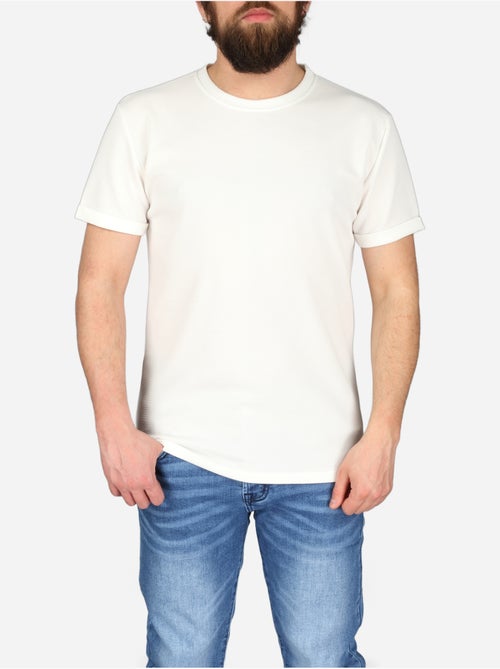 T-shirt met textuur - Frilivin - Kiabi T-shirt met textuur - Frilivin - Kiabi