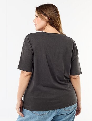 T-shirt met 'The Rolling Stones' print en korte mouwen