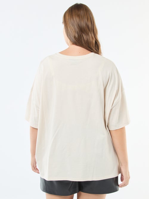 T-shirt met 'The Rolling Stones'-print - Kiabi