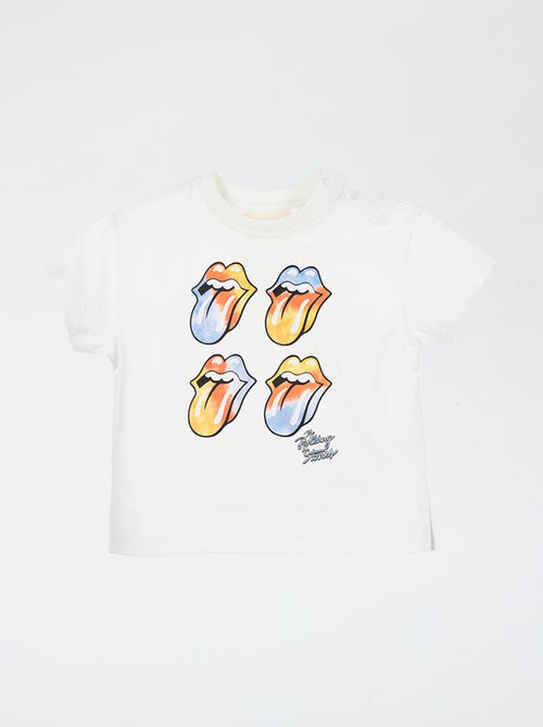T-shirt met 'The Rolling Stones'-print - Kiabi