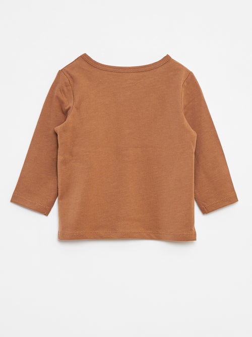 T-shirt met tuniekhals - Kiabi