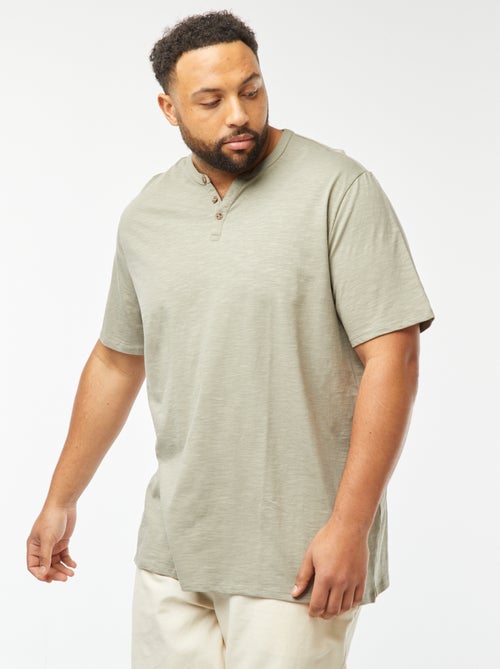 T-shirt met tuniekhals - Kiabi