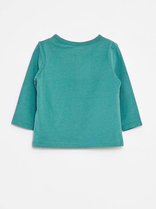 T-shirt met tuniekhals - Kiabi