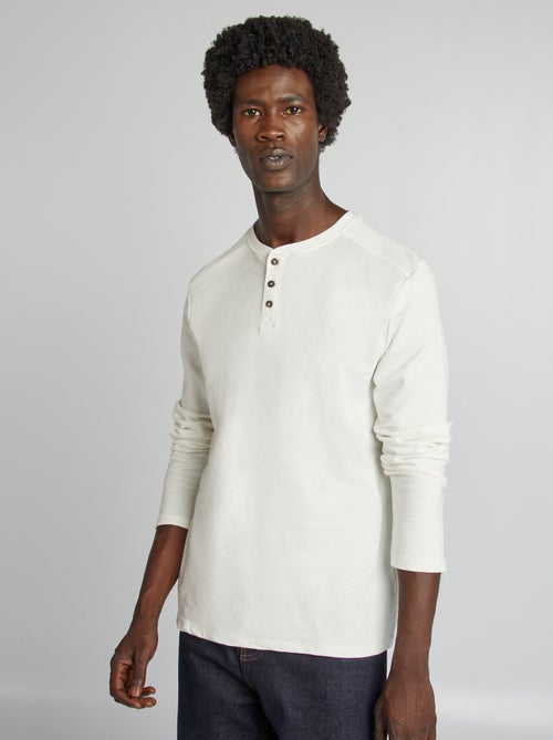 T-shirt met tuniekhals - Kiabi