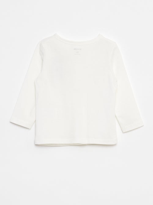 T-shirt met tuniekhals - Kiabi