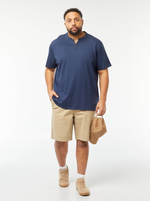 T-shirt met tuniekhals - Kiabi