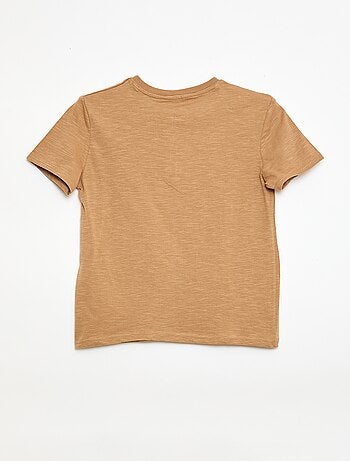 T-shirt met tuniekkraag