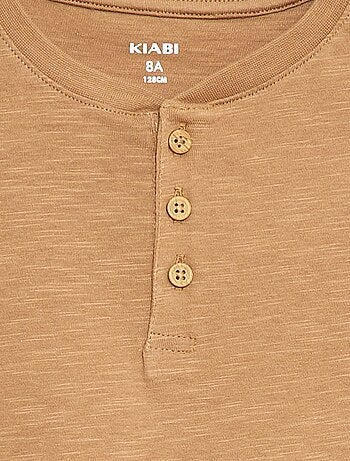 T-shirt met tuniekkraag