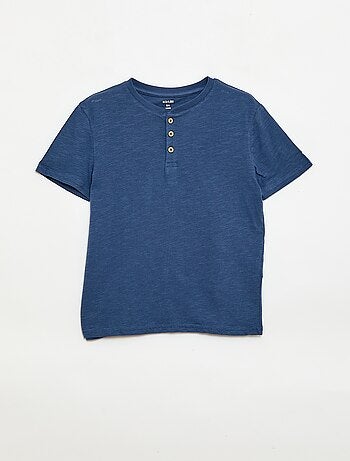 T-shirt met tuniekkraag