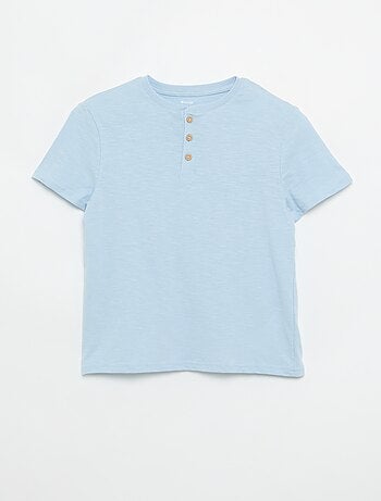 T-shirt met tuniekkraag